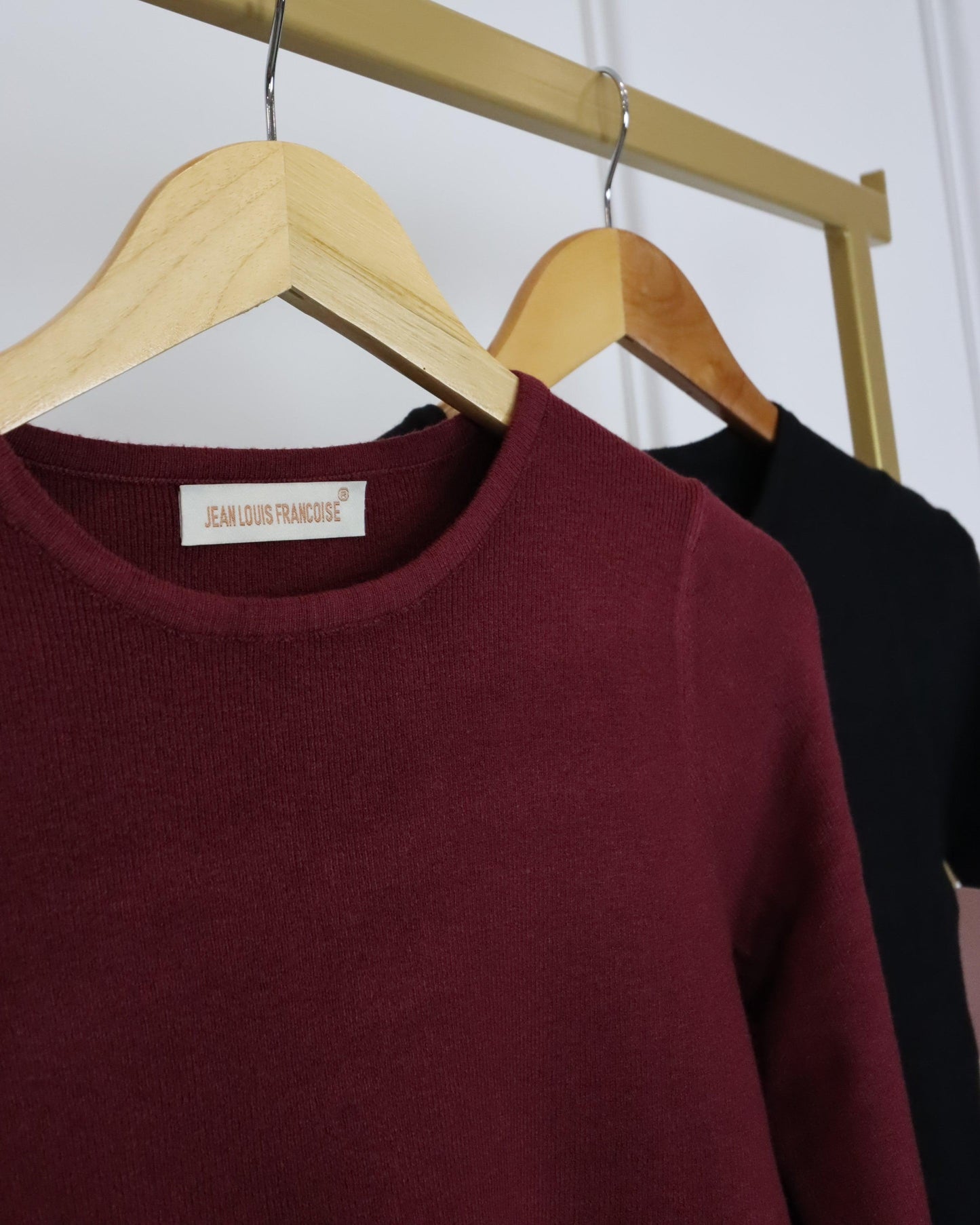 Camisola de malha canelada (2)