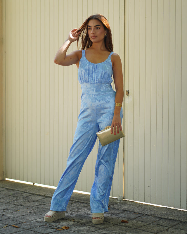 Macacão Acetinado Cerimónia