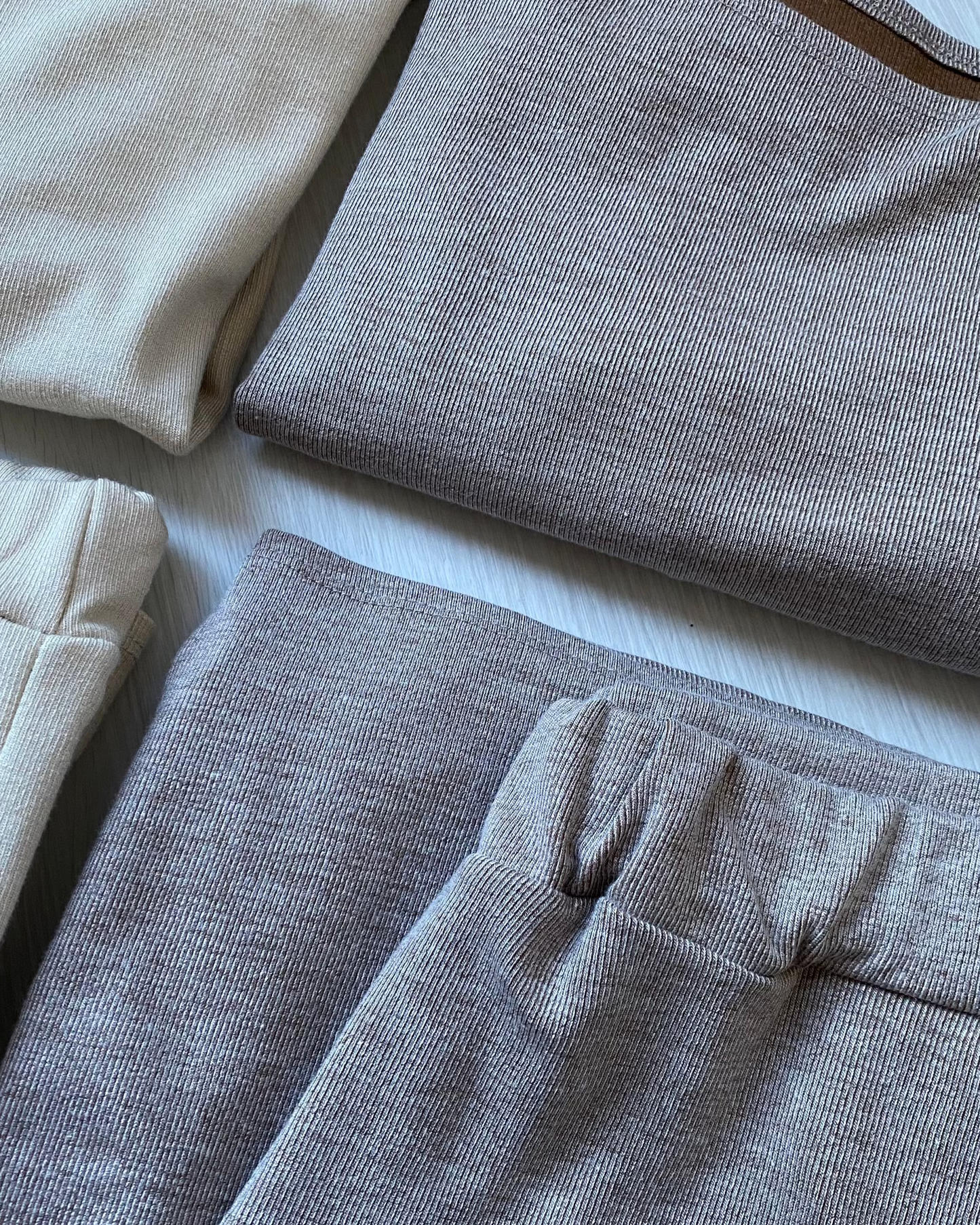 Conjunto gola redonda