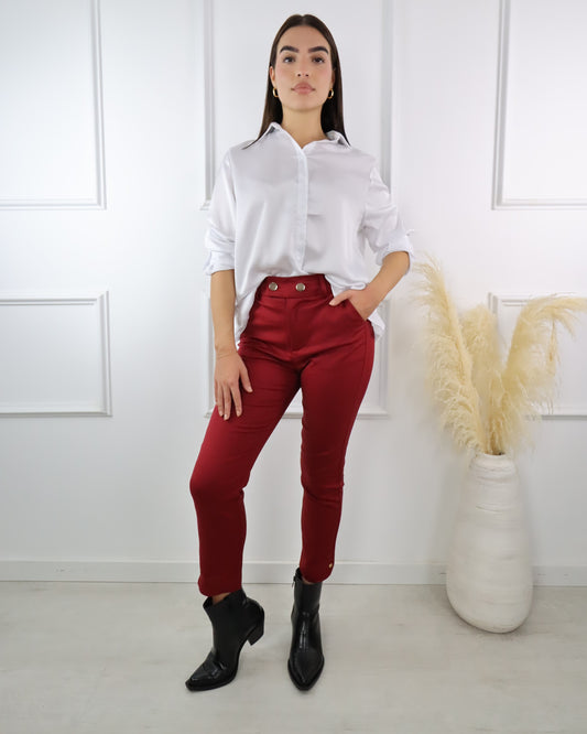 Calça Moda Ana Bordô