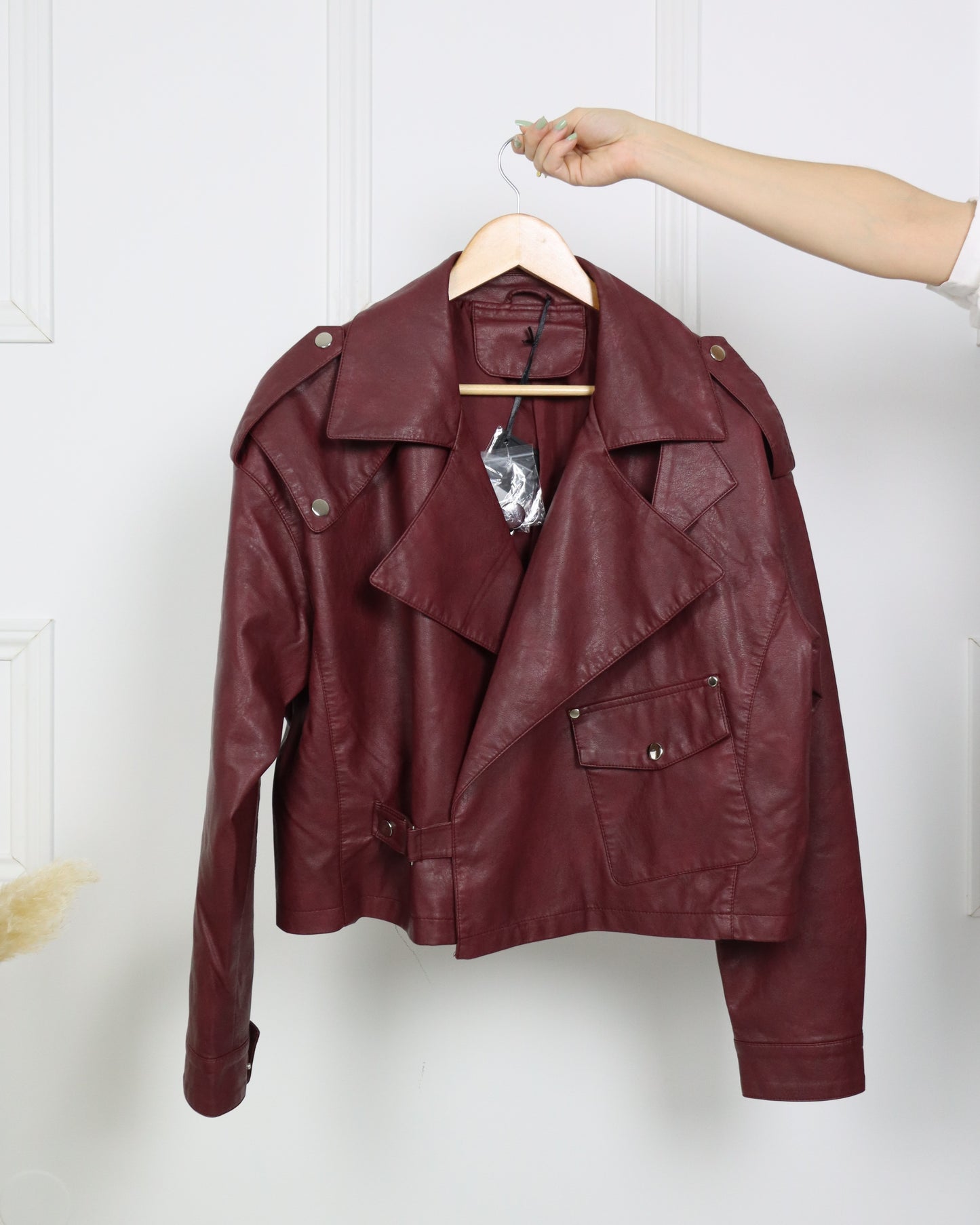 Casaco de Polipele Bordeaux