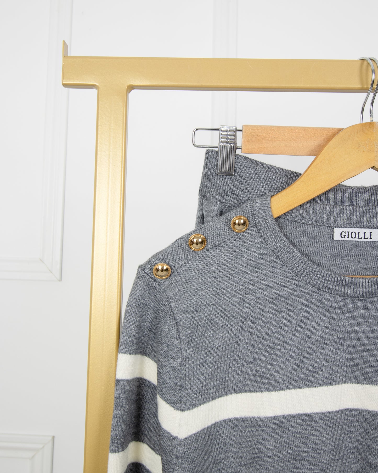 Conjunto de malha listrado